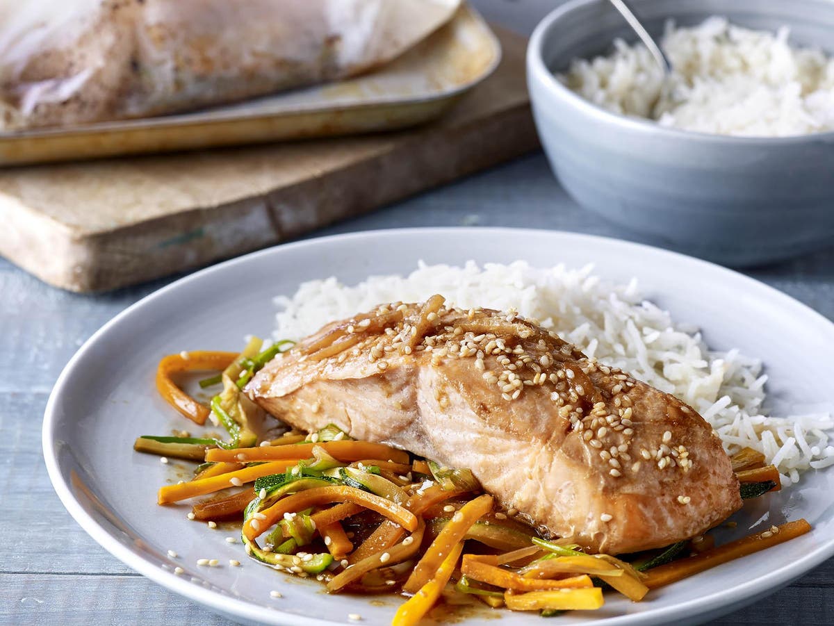 How to make salmon en papillote with sesame and ginger The Independent The Independent