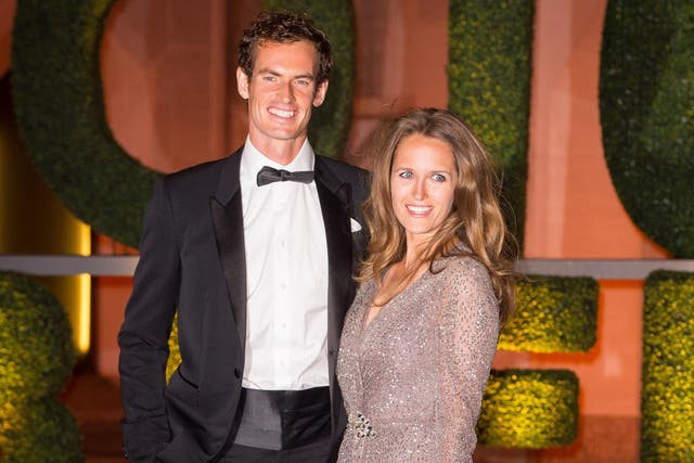Sir Andy Murray and his wife Kim, who has given birth to their second daughter