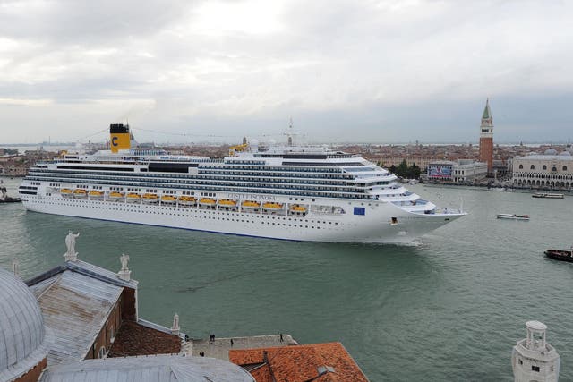 Giant cruise ships that dwarf the city have long been a bone of contention in Venice