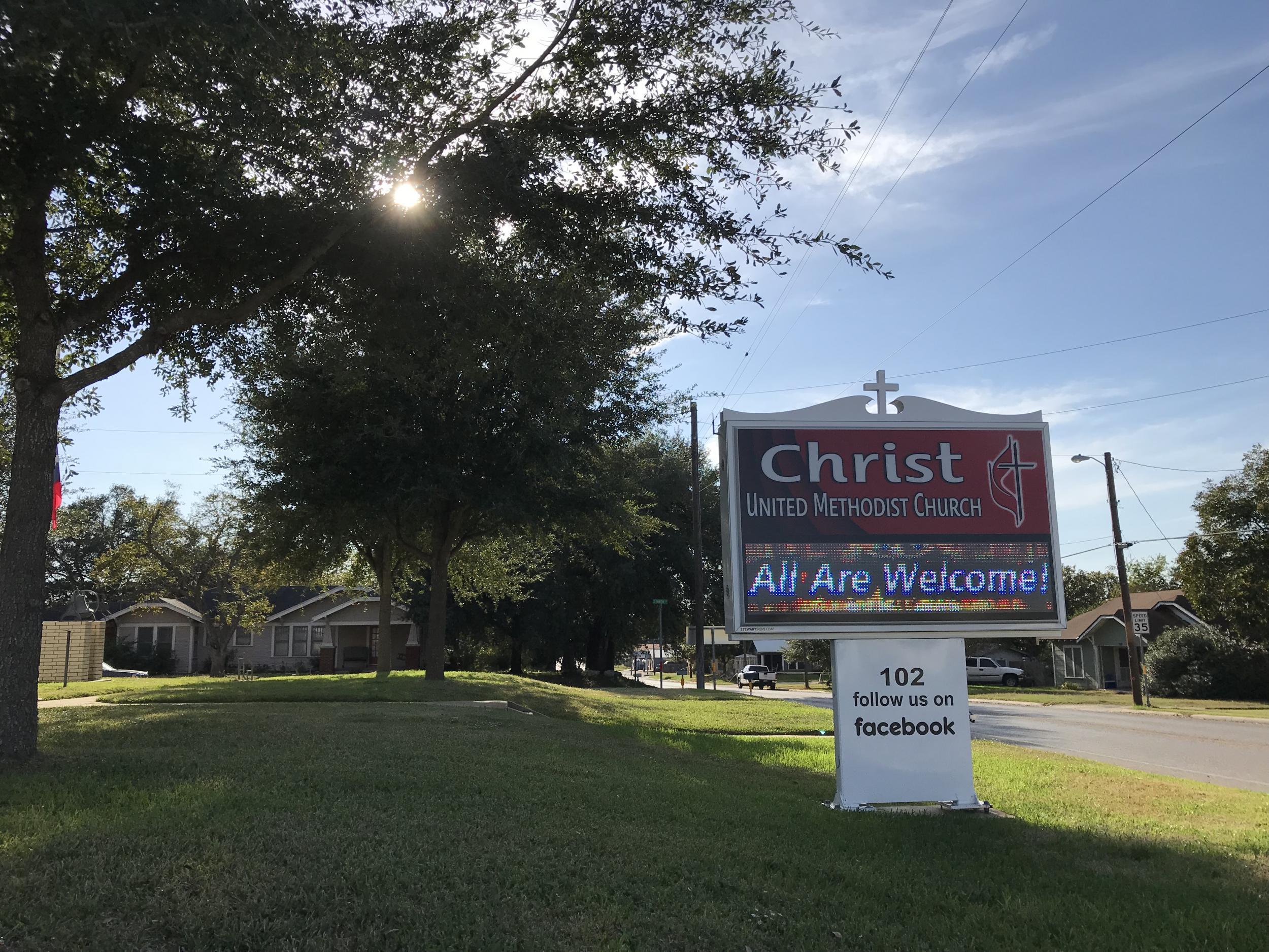The United Methodist Church in Stockdale, Texas