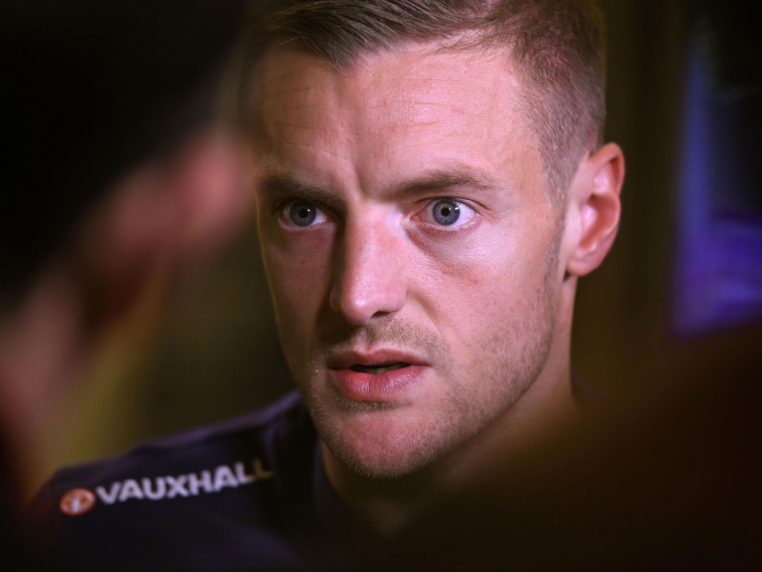 Jamie Vardy is eager to fulfil his dream of playing at a World Cup