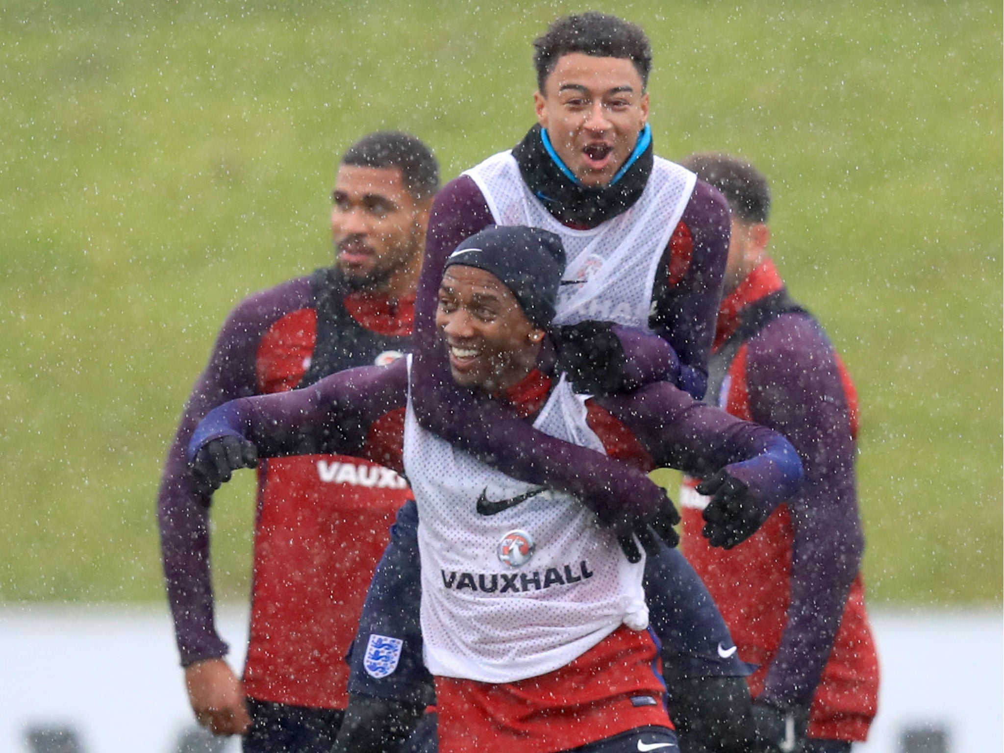 Ashley Young is the oldest member of the England squad
