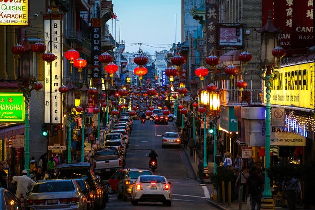 The skyline of modern Chinatown can be viewed as a response to decades of discrimination