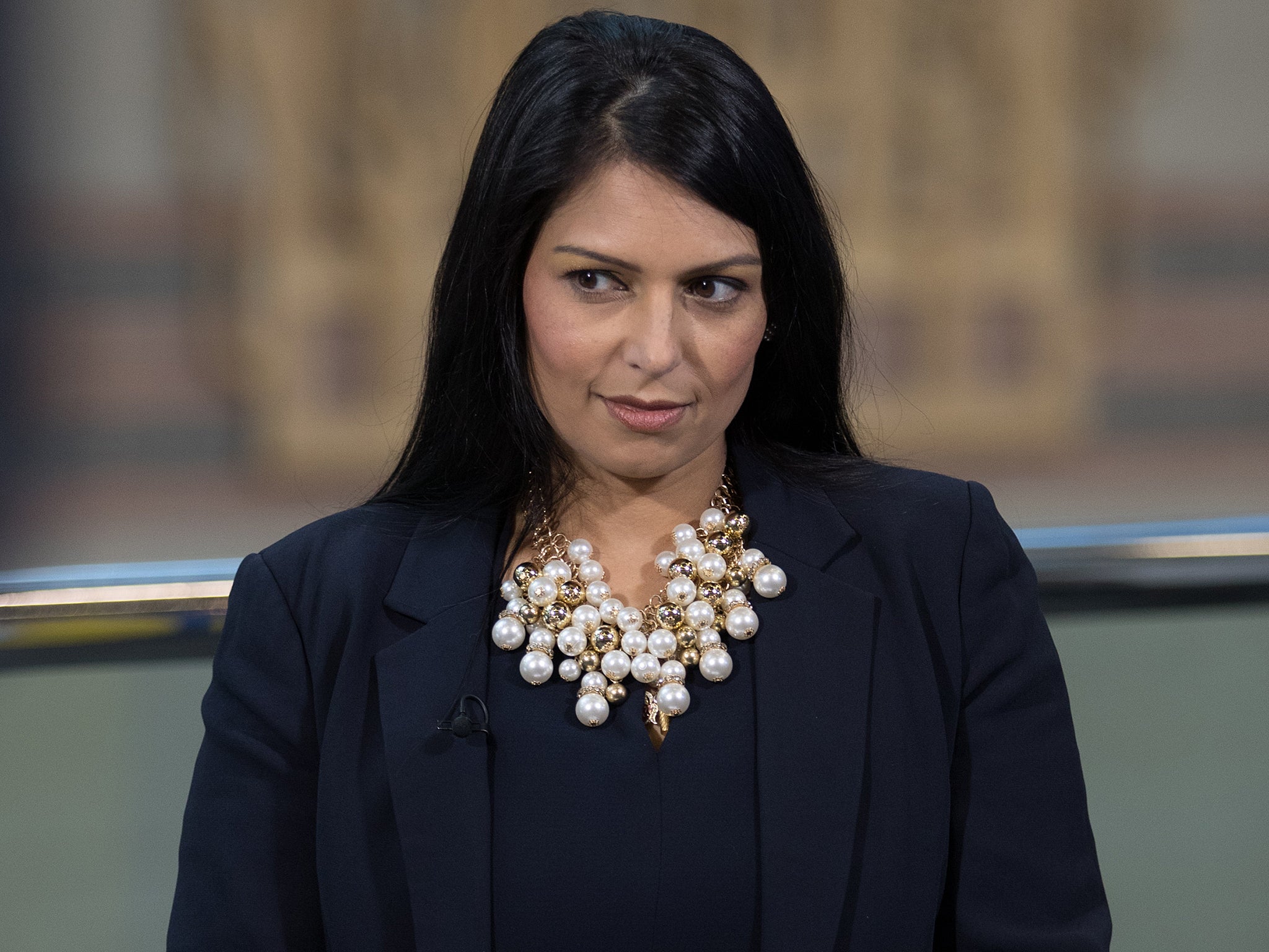 Former Cabinet minister Priti Patel