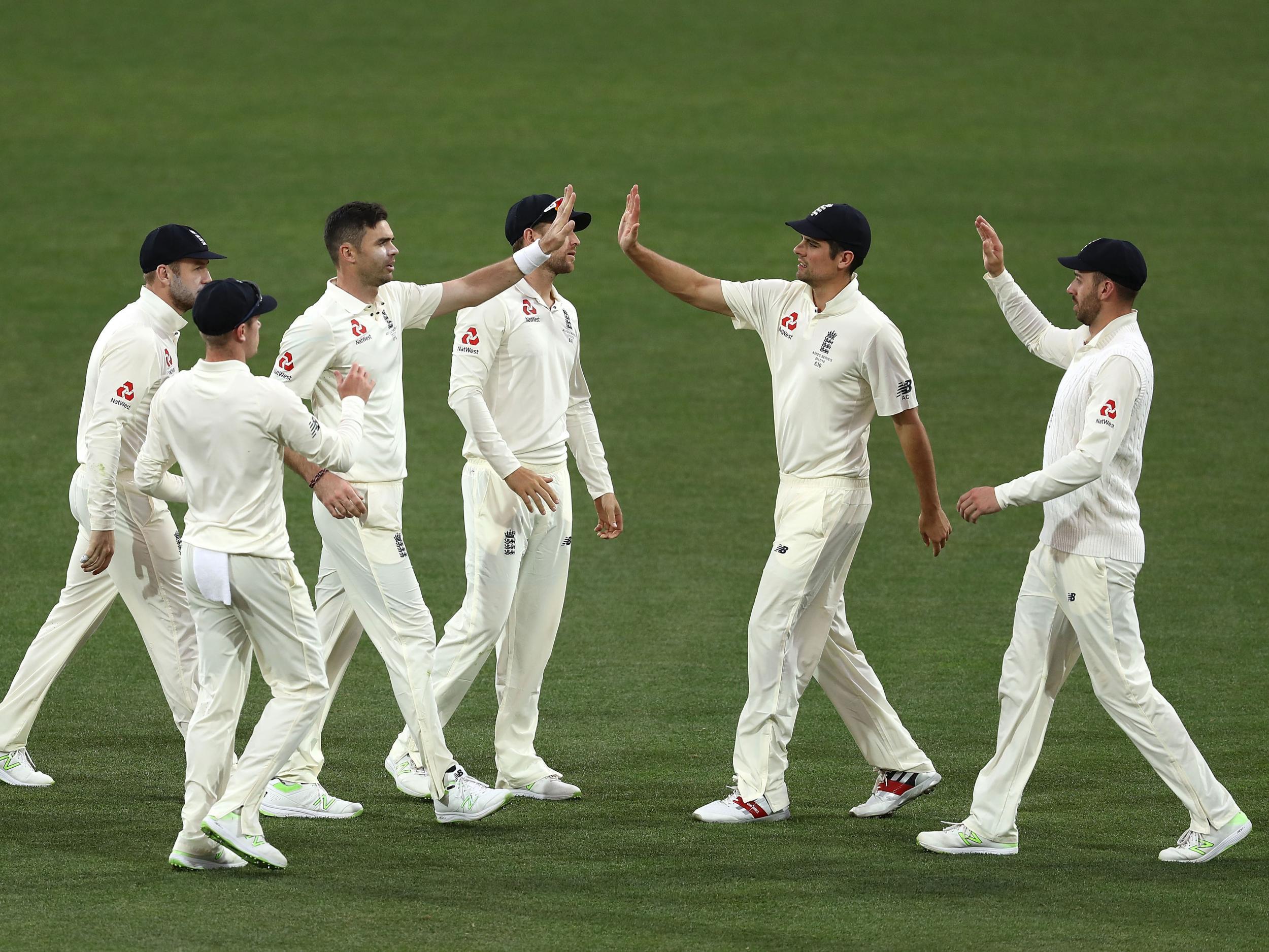 &#13;
Anderson picked up two wickets including the crucial one of Paine &#13;