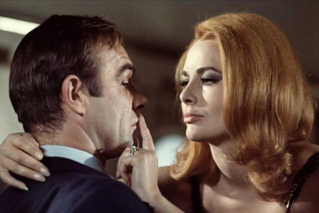 Sean Connery and Karin Dor star in "You Only Live Twice"
