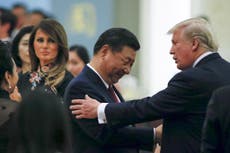 Trump declining to take questions on China trip 'was embarrassing'