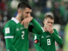 Northern Ireland angered by controversial penalty in playoff defeat