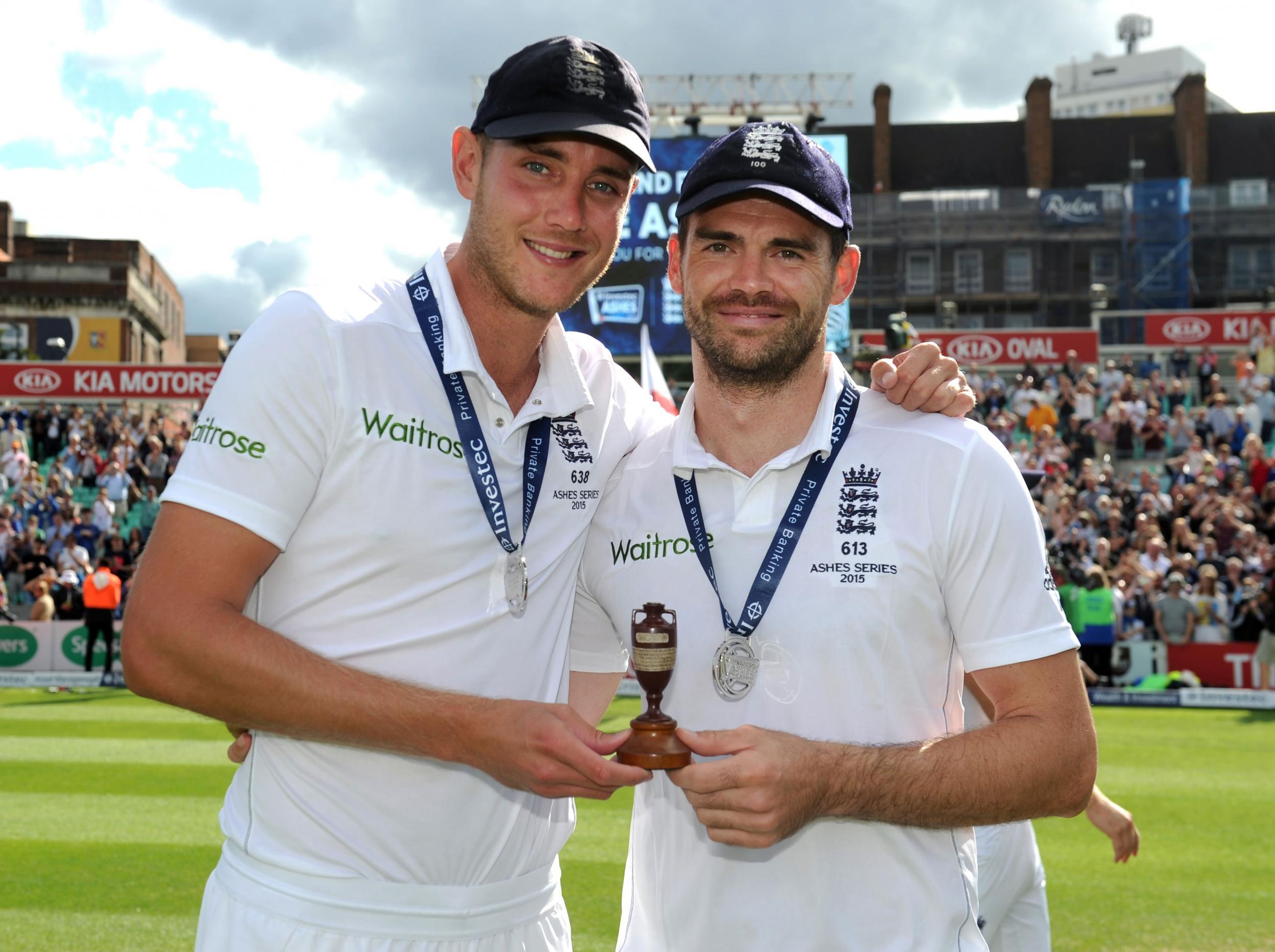Stuart Broad and James Anderson have been mainstays of the England side for a decade