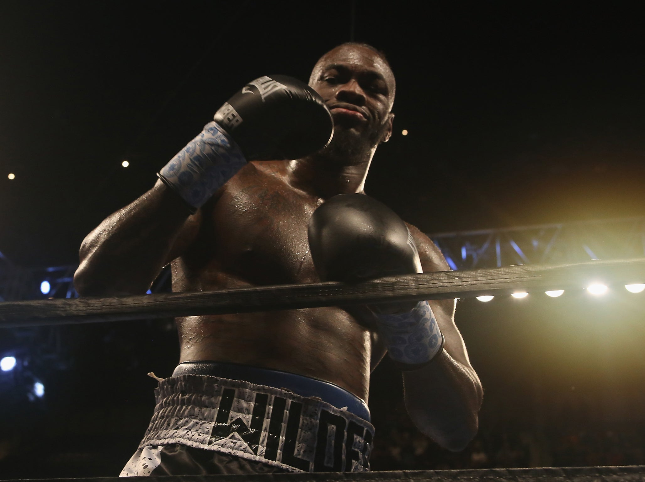 Deontay Wilder: Not an NFL player