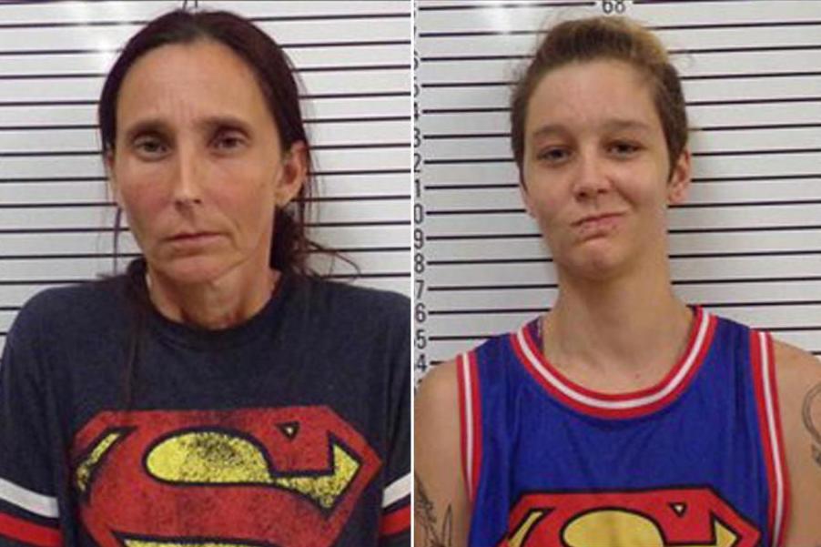 Patricia and Misty Spann were arrested after child welfare investigators uncovered their incestuous relationship