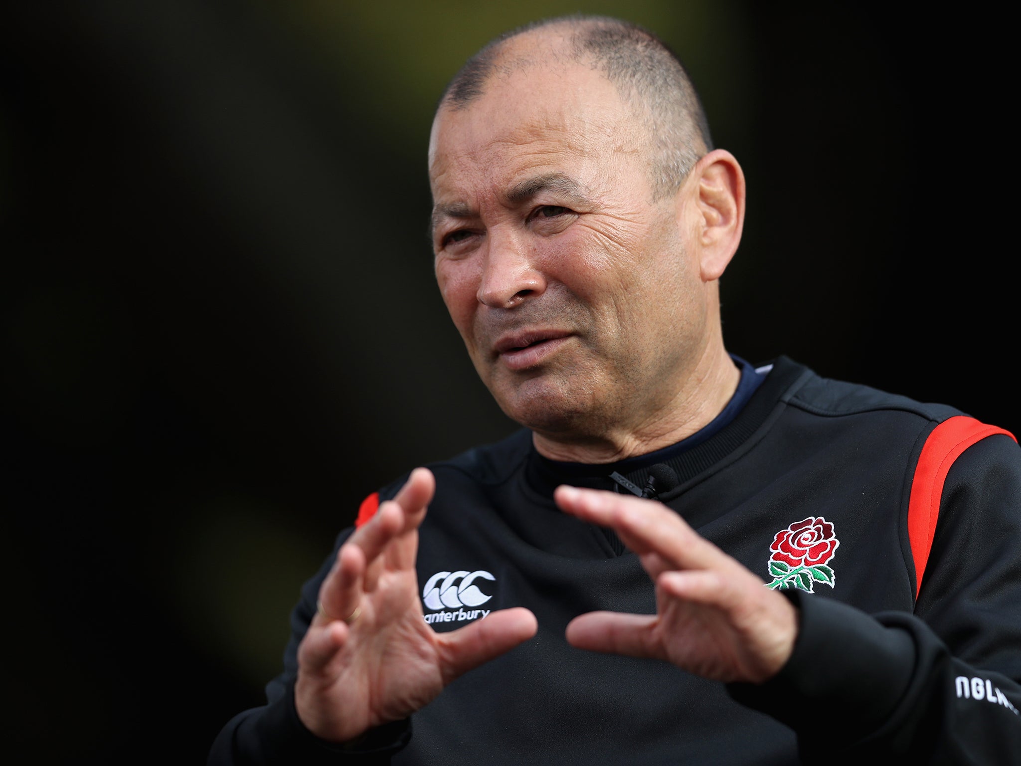 Eddie Jones has set his sights on winning the 2019 Rugby World Cup