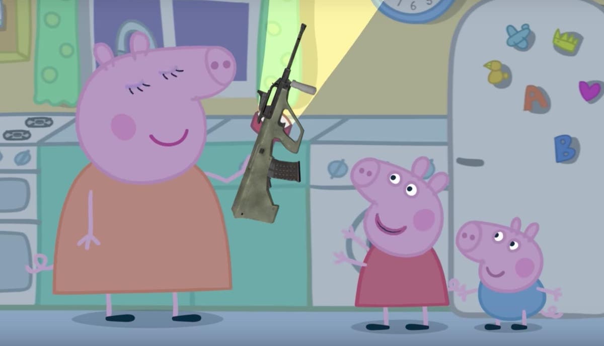 Peppa subtitles. Свинка Пеппа. Пеппа 2 клон. Peppa Pig 2-49 the POWERCUT. Свинка Пеппа в крови.