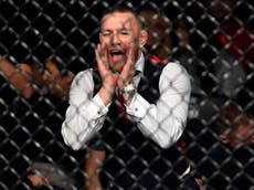 McGregor jumps into cage to attack referee at Bellator 187
