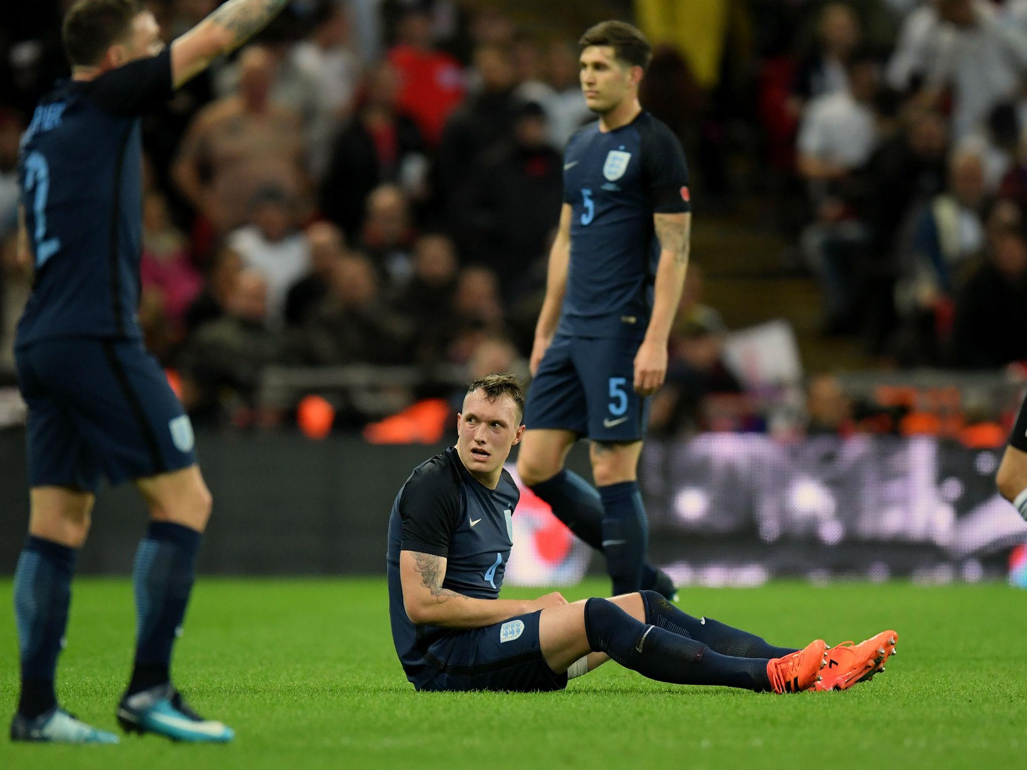 Jones could return to Manchester United after limping off at Wembley (Getty)