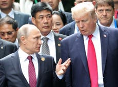 Trump and Putin sign agreement on Syria after brief Vietnam meeting