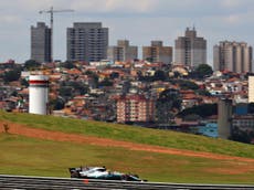 Hamilton's Mercedes team held up at gunpoint on eve of Brazil GP