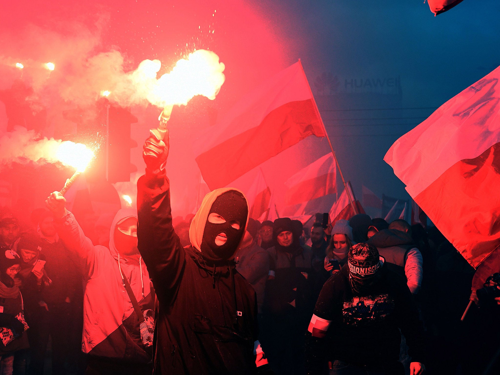 Fascists March In Warsaw For Polish Independence Day In One Of World S
