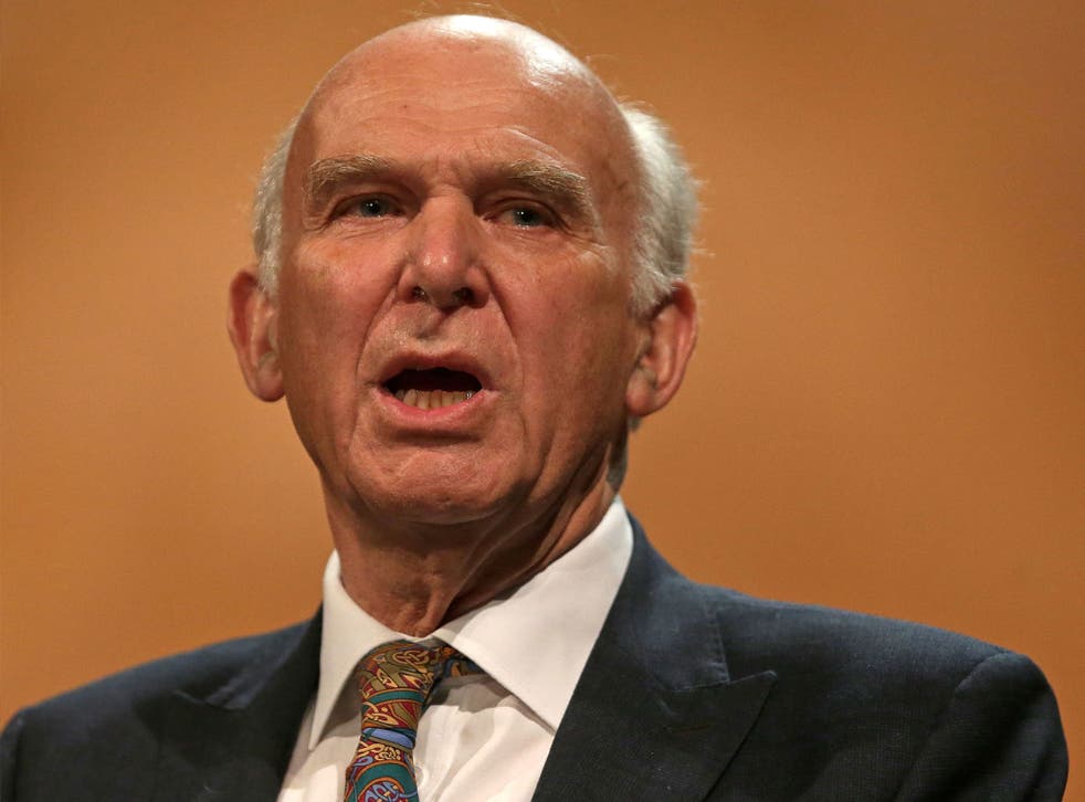 Sir Vince Cable said the original Brexit result had been undermined by 'cheating' and 'Russian state interference'