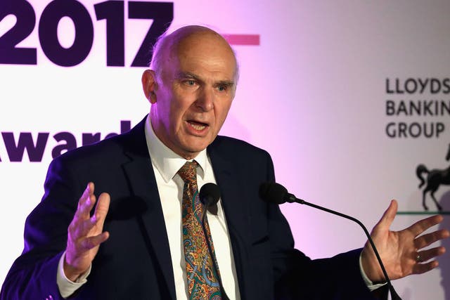 Sir Vince Cable has been meeting crossbench peers over Brexit