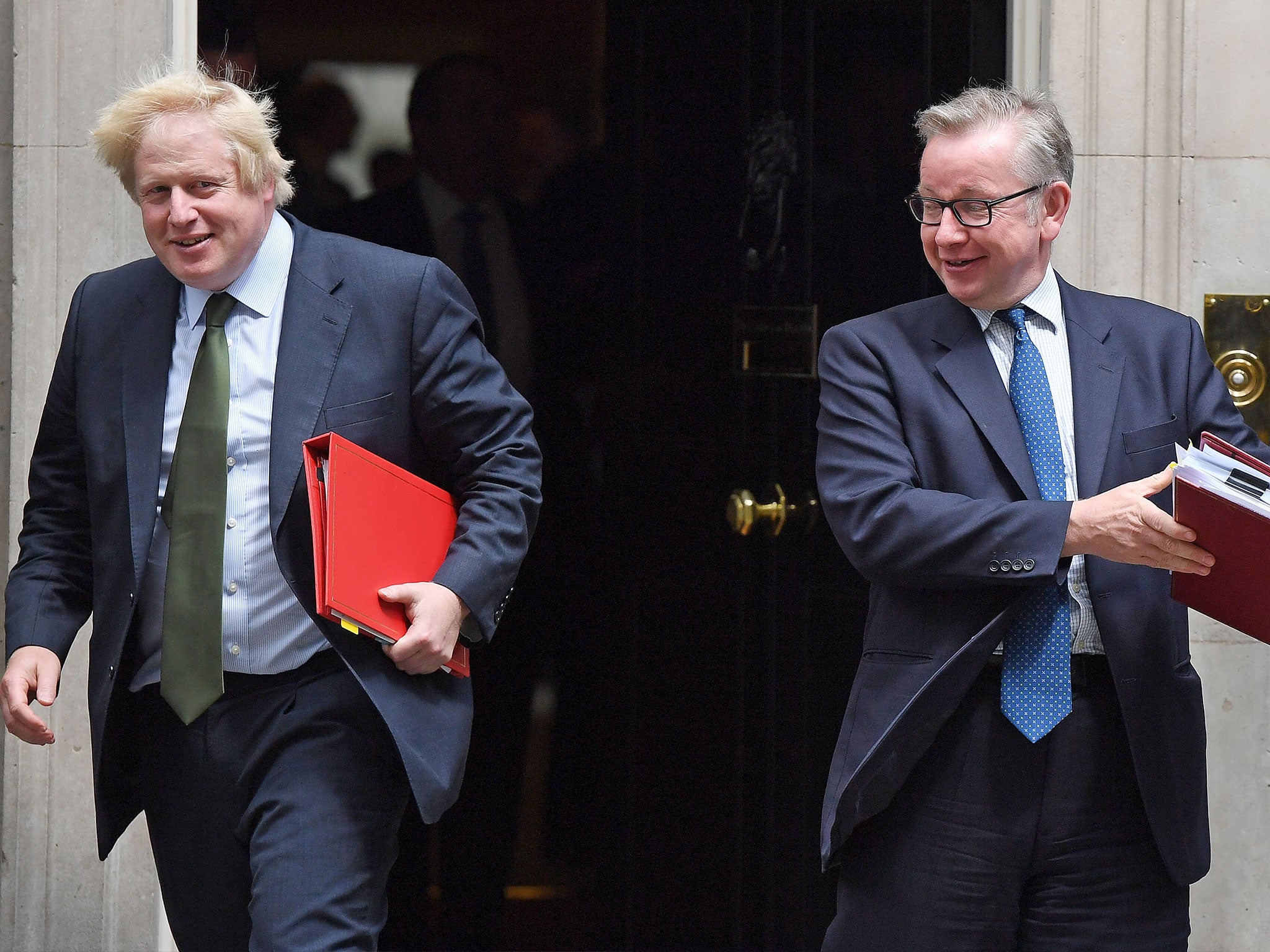 Boris Johnson and Michael Gove will go to 10 Downing Street for a Brexit Cabinet meeting