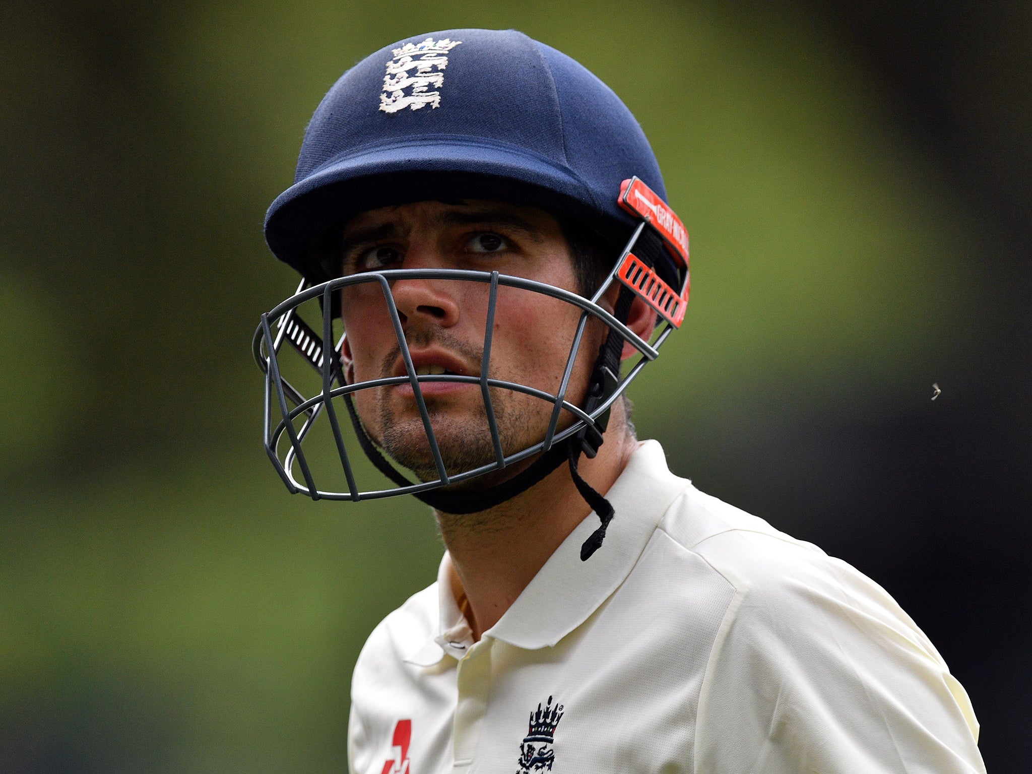 Cook has struggled for runs since touching down in Australia