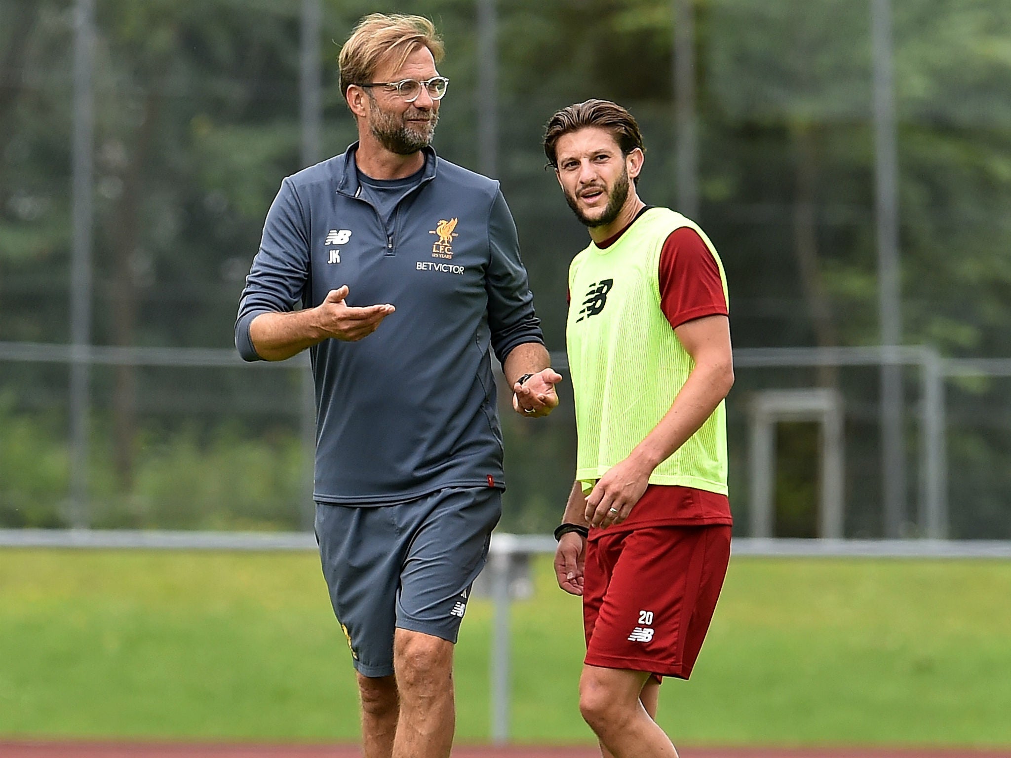 Lallana is currently out injured but is expected back in November