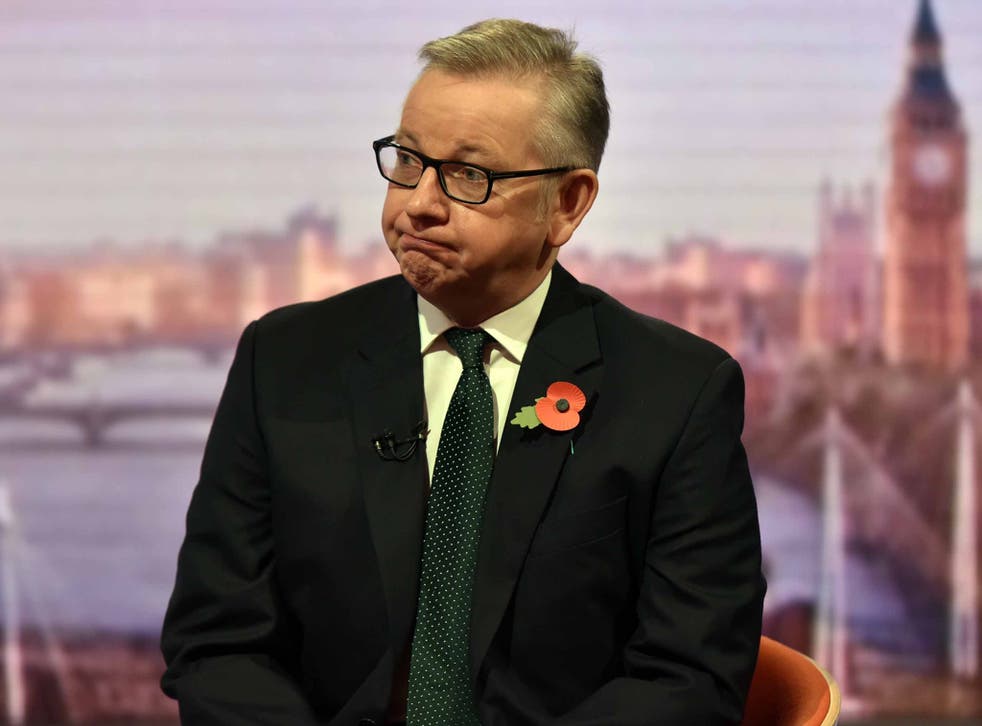 Michael Gove has been rather nice about the PM's Brexit deal