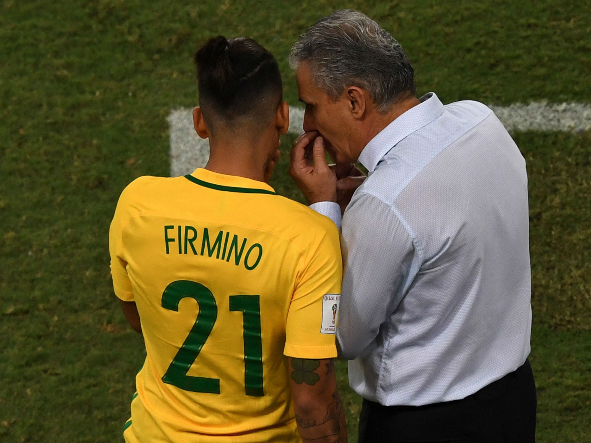 Firmino refers to Tite as 'Professor'