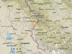 '61 dead and 300 injured' in wake of earthquake on Iraq-Iran border