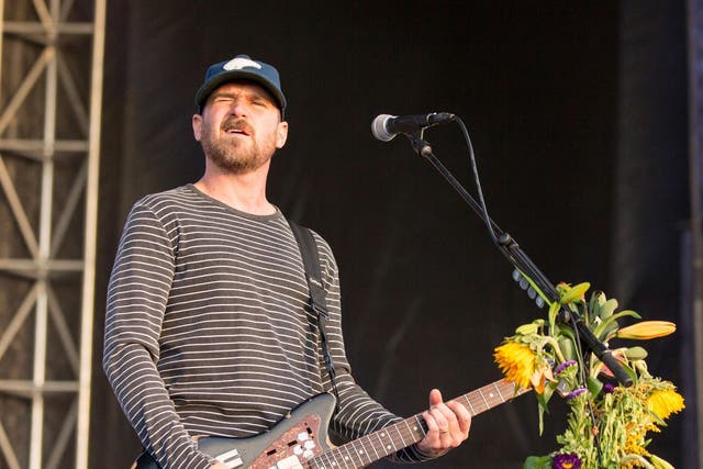 jesse lacey, brand new, Jesse Lacey of Brand New at their…