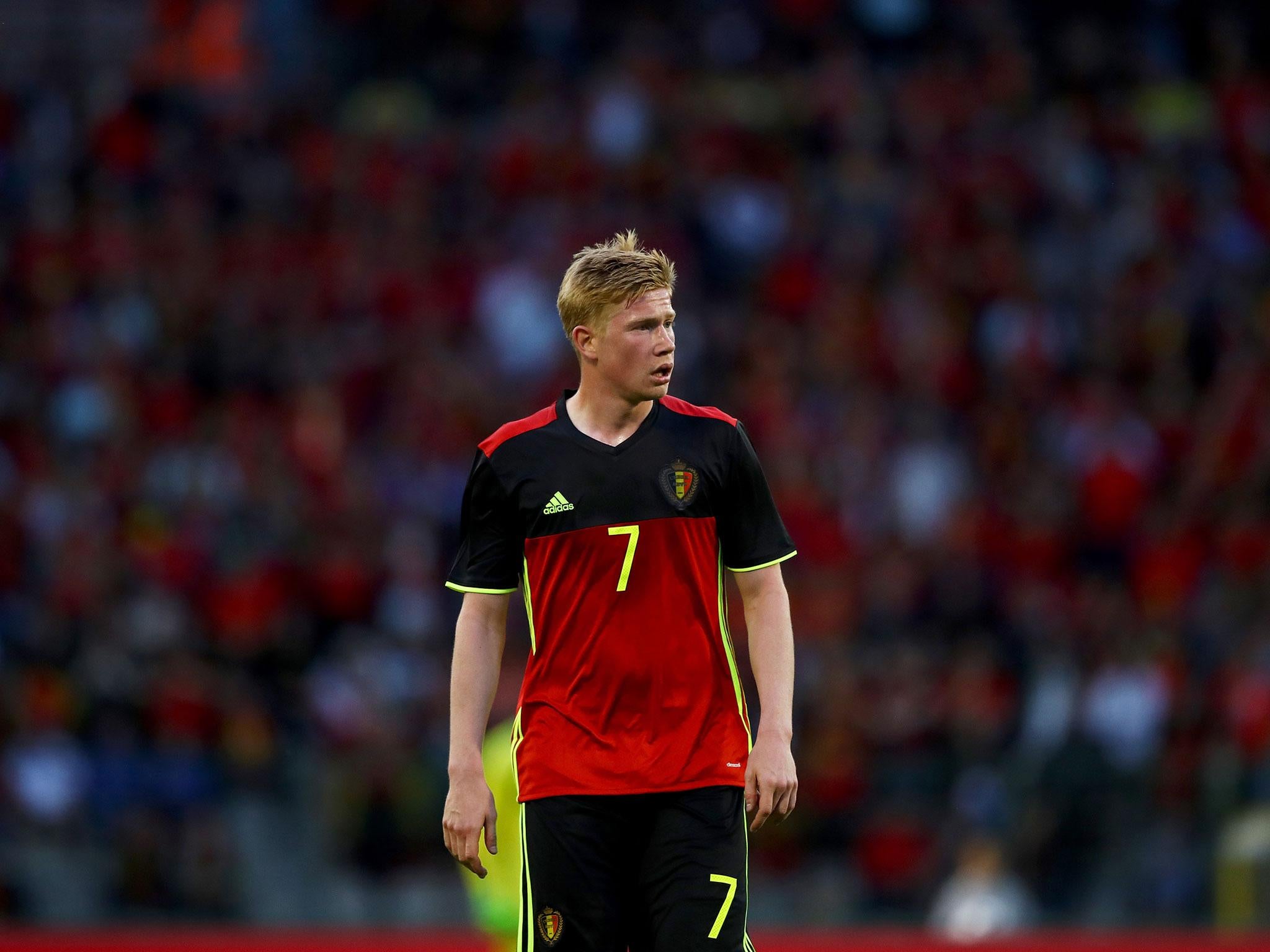 Kevin De Bruyne is shining for Manchester City this season but is frustrated playing for Belgium