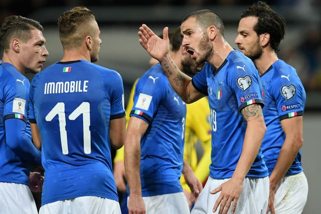 Italy face the ultimate indignity of not making it to Russia next summer