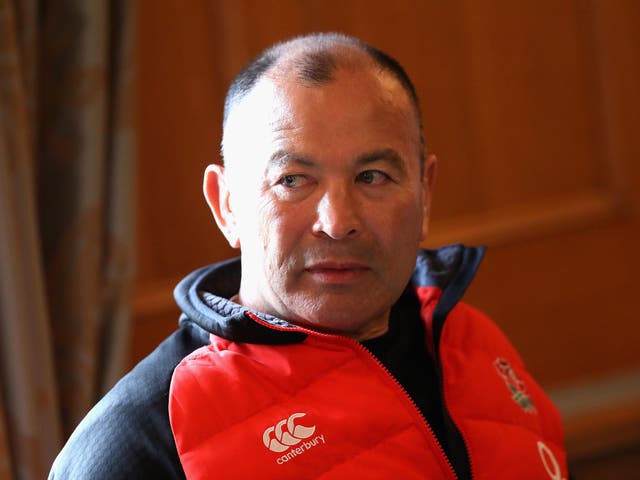 Eddie Jones apologised for swearing during England's victory over Argentina
