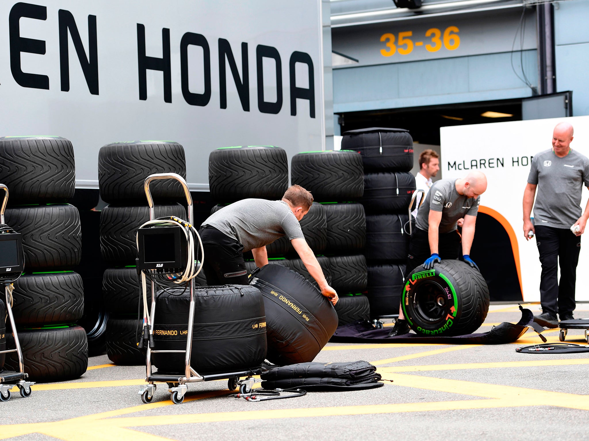 Pirelli and McLaren scrapped a planned tyre test in Brazil this week