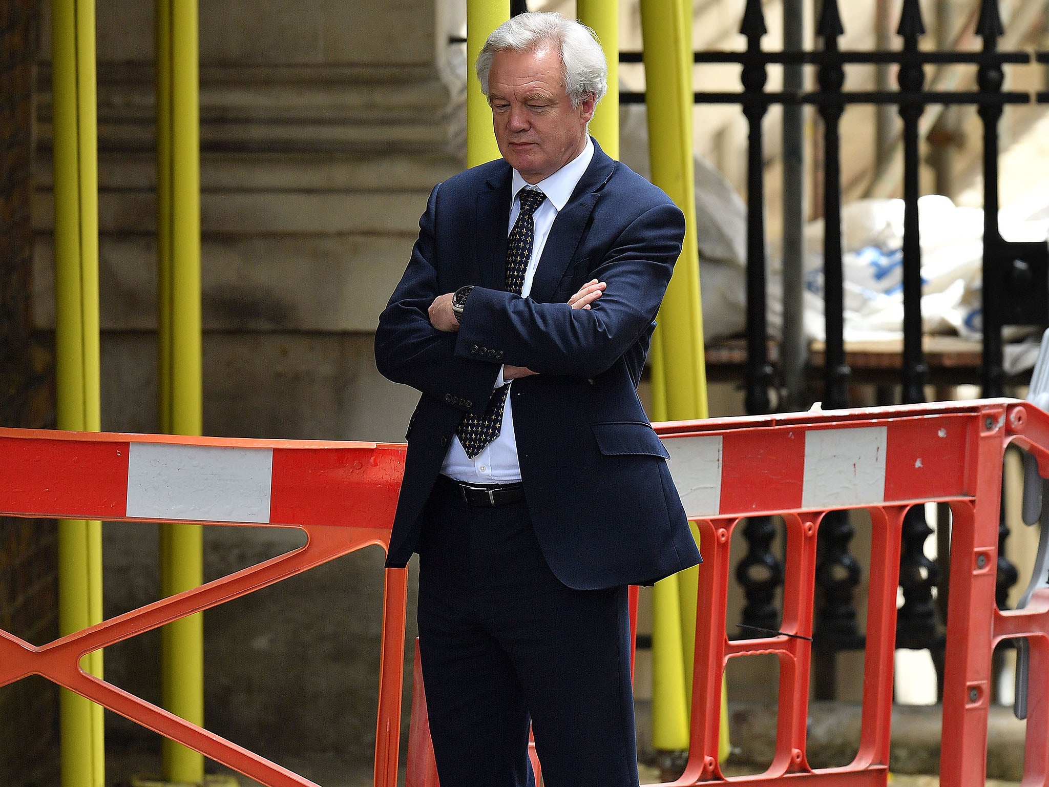 Has David Davis hit the reverse lights and backed himself into a corner?