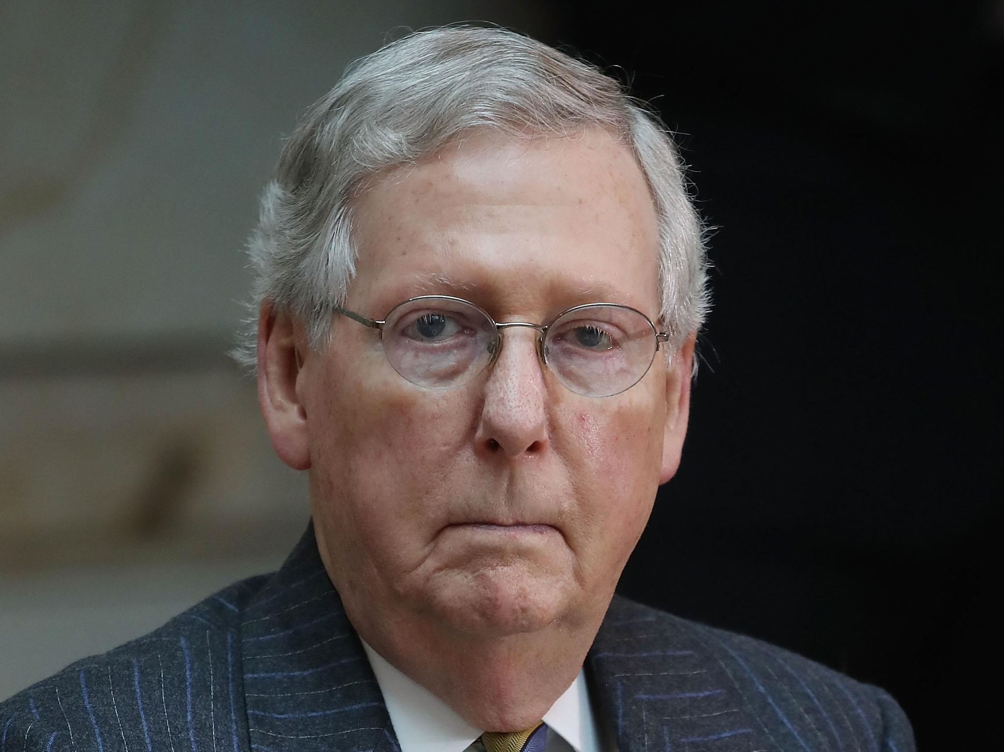 Senate Majority Leader Mitch McConnell (Photo by Mark Wilson/Getty Images)