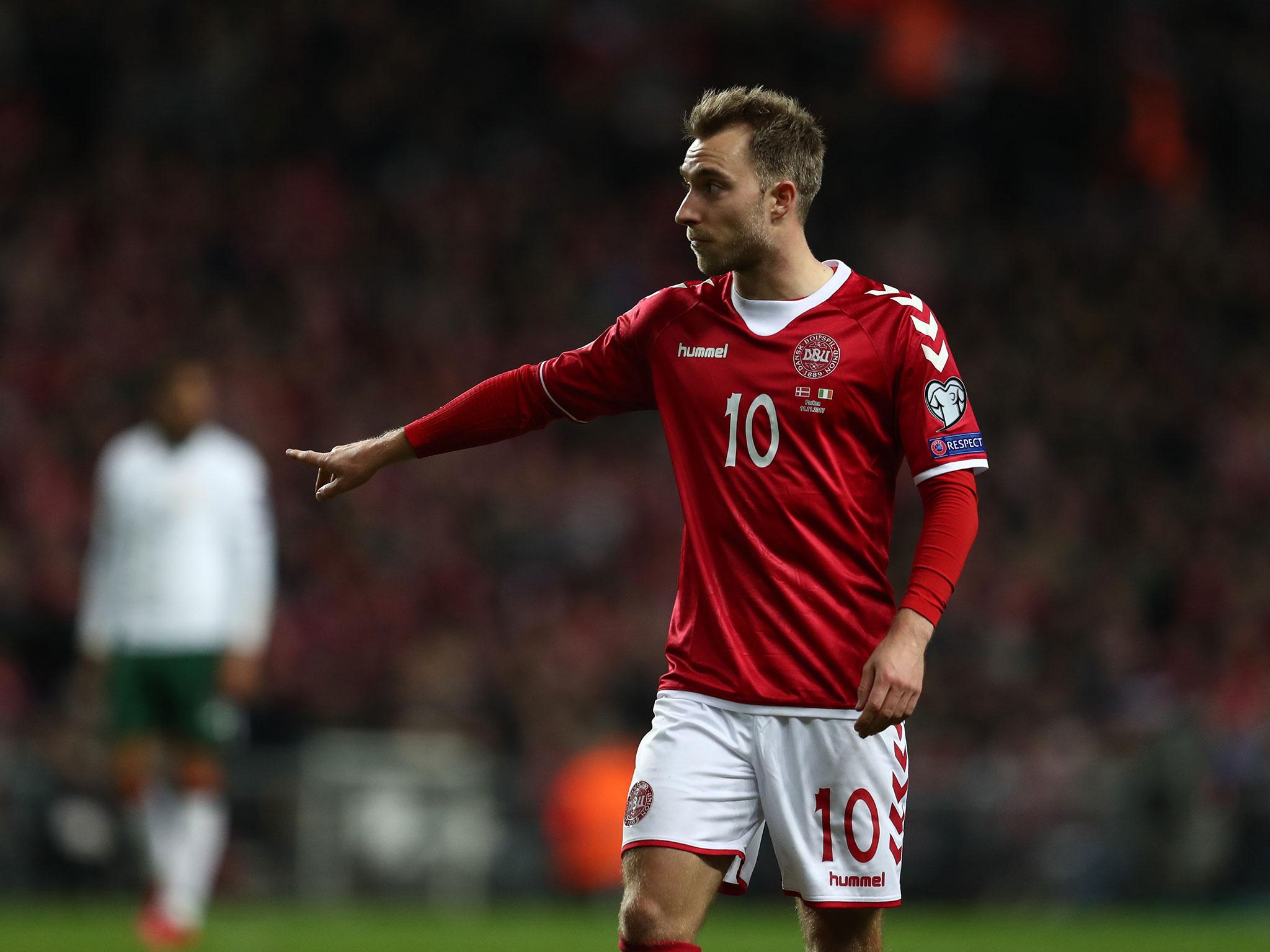 Eriksen best sale denmark jersey