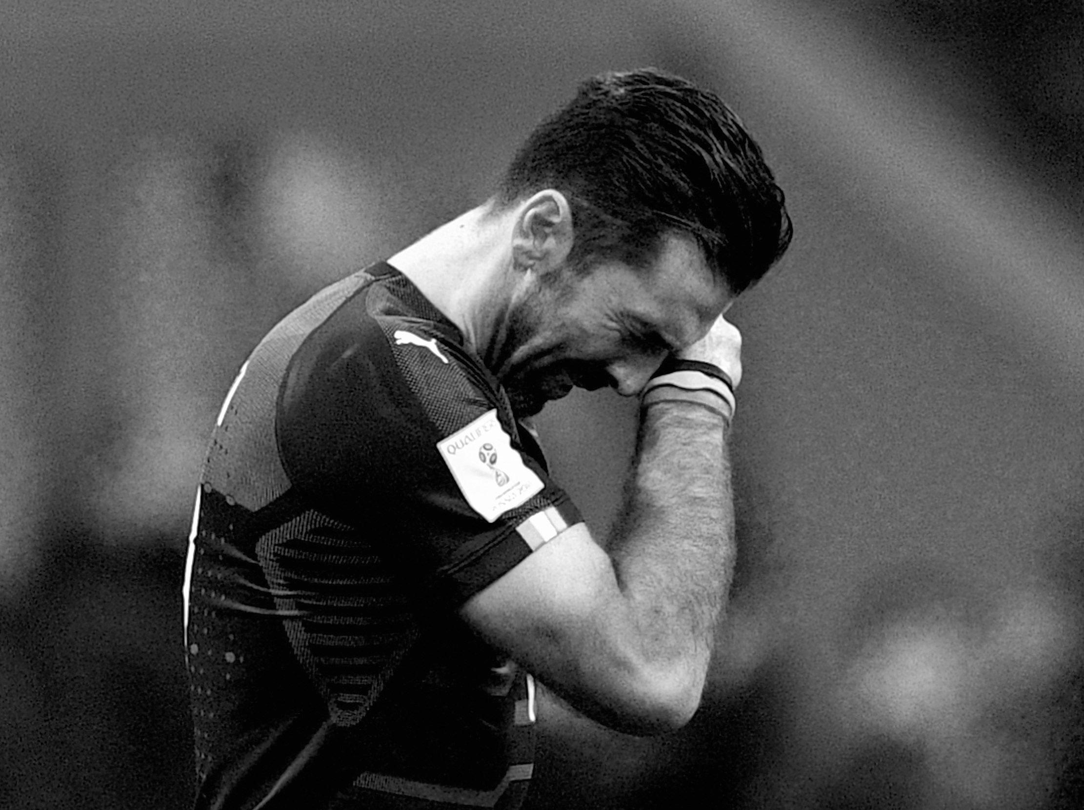 Gigi Buffon's Italy career ended in tears rather than triumph