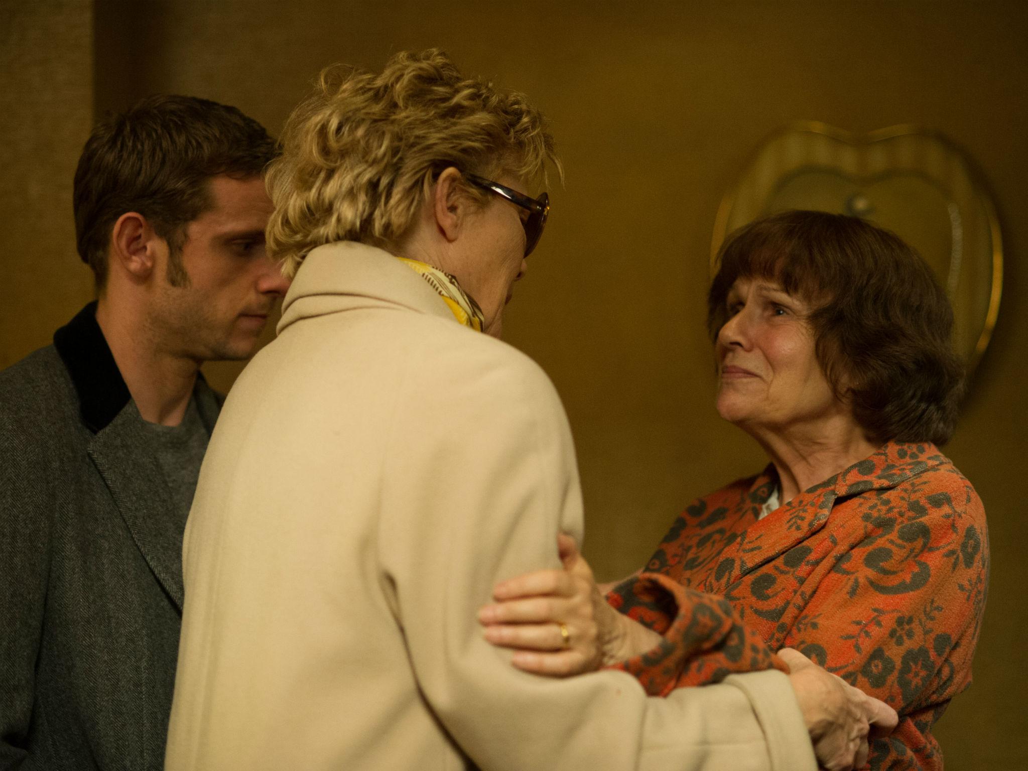 Julie Walters (right) as Peter Turner’s mother in Paul McGuigan’s film