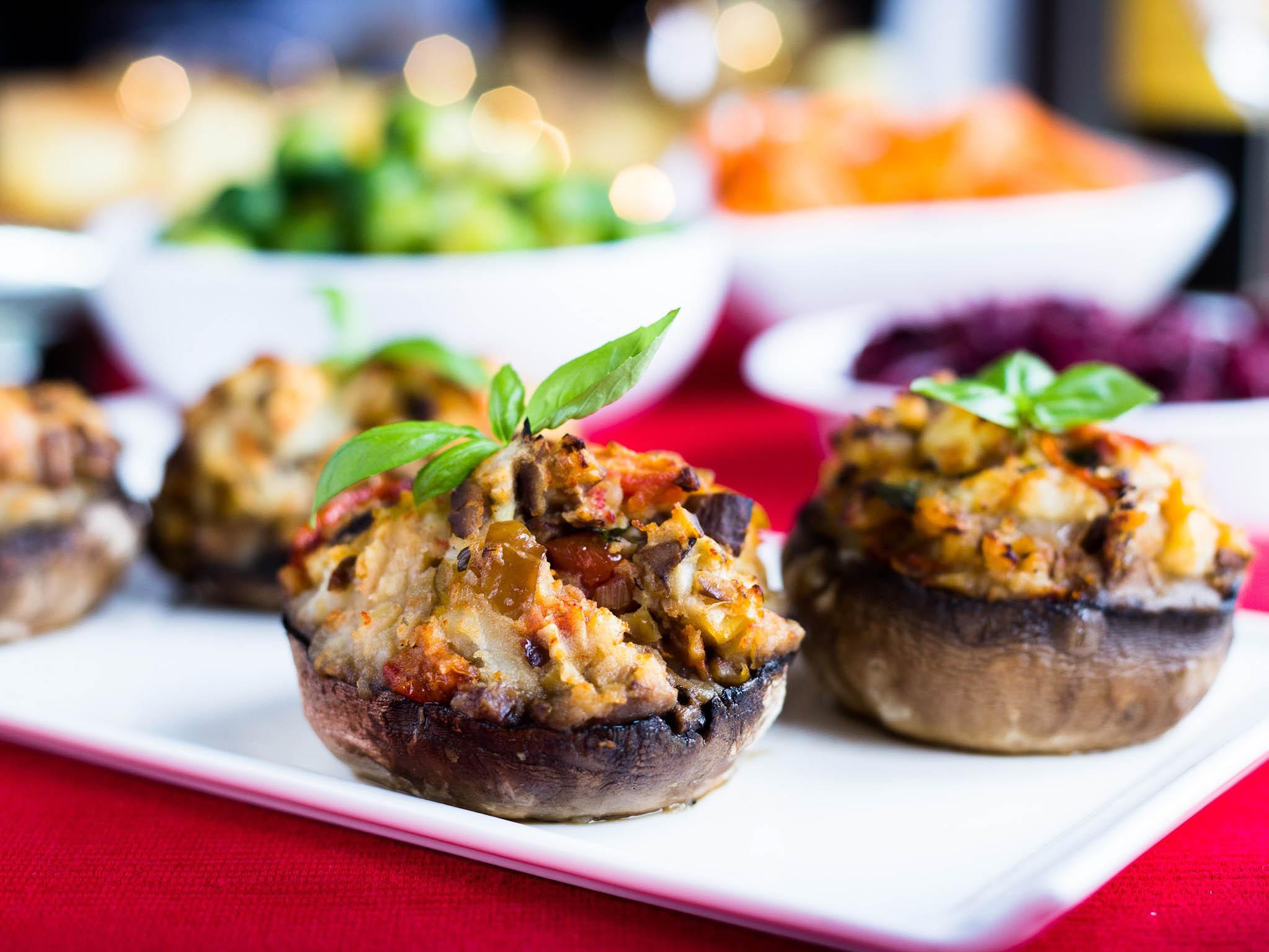 How to make mash-stuffed portobello mushrooms in 45 minutes | The ...