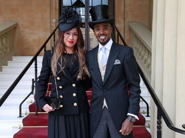
Farah received the honour on Tuesday at a ceremony at Buckingham Palace 