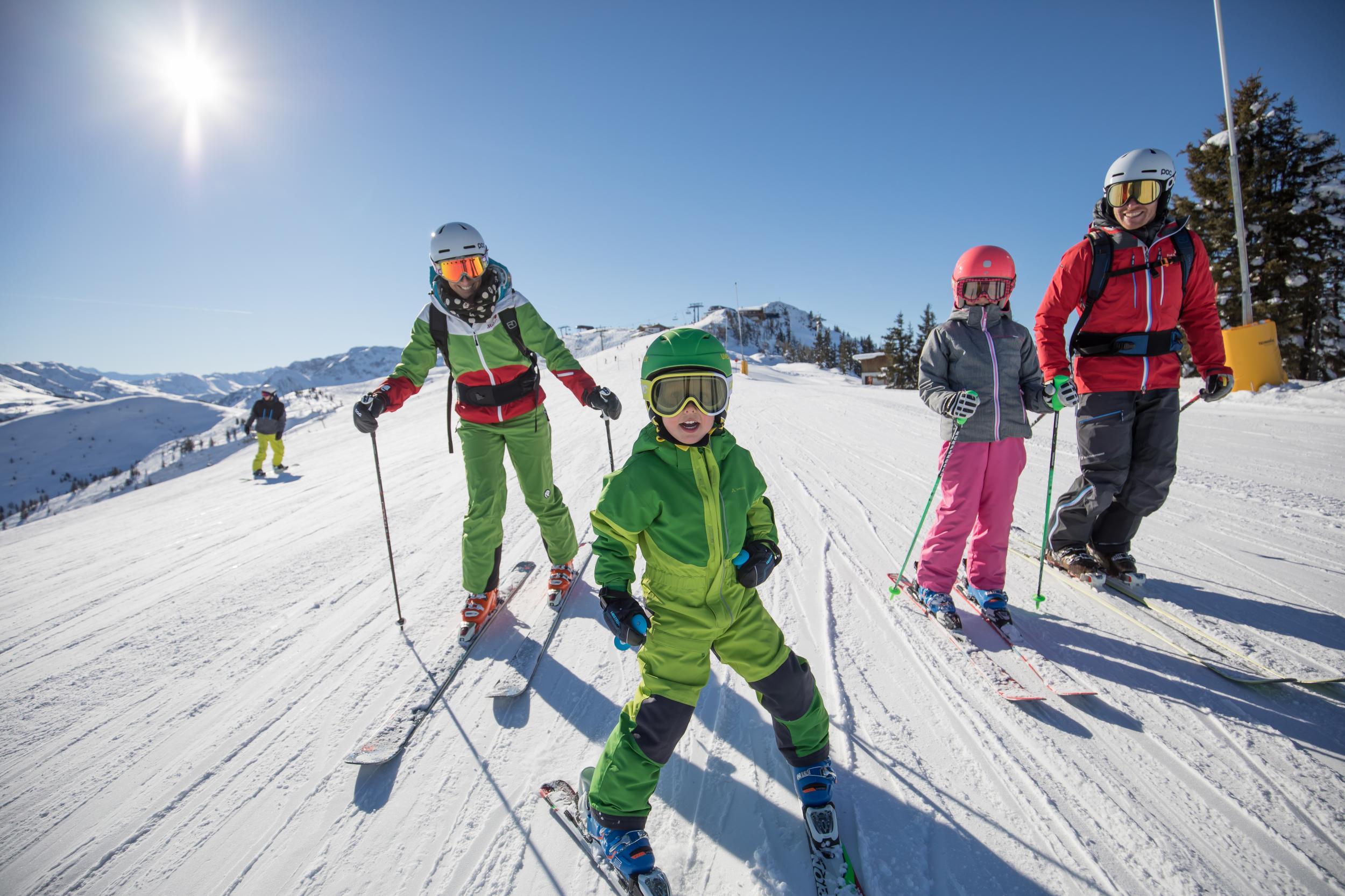 The resort has slopes suitable for all ages and abilities