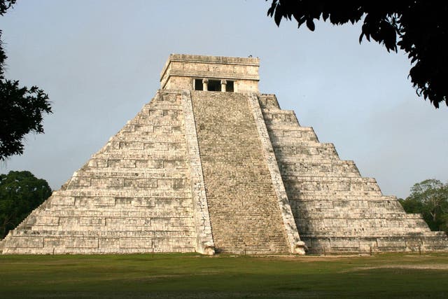 Experts discovered the tunnel under the Kulkulcan pyramid, which is part of the Chichen Itza archaeological site in Yucatan, Mexico
