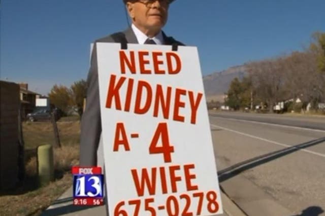 Wayne Winters plans to continue his campaign to persuade people to donate organs, despite his wife having found a match