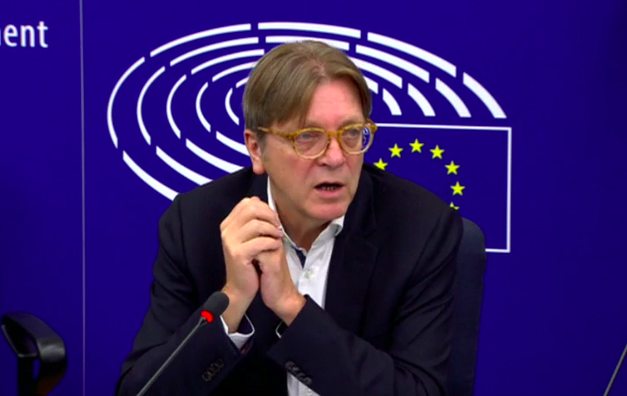 Guy Verhofstadt is the European Parliament's Brexit co-ordinator