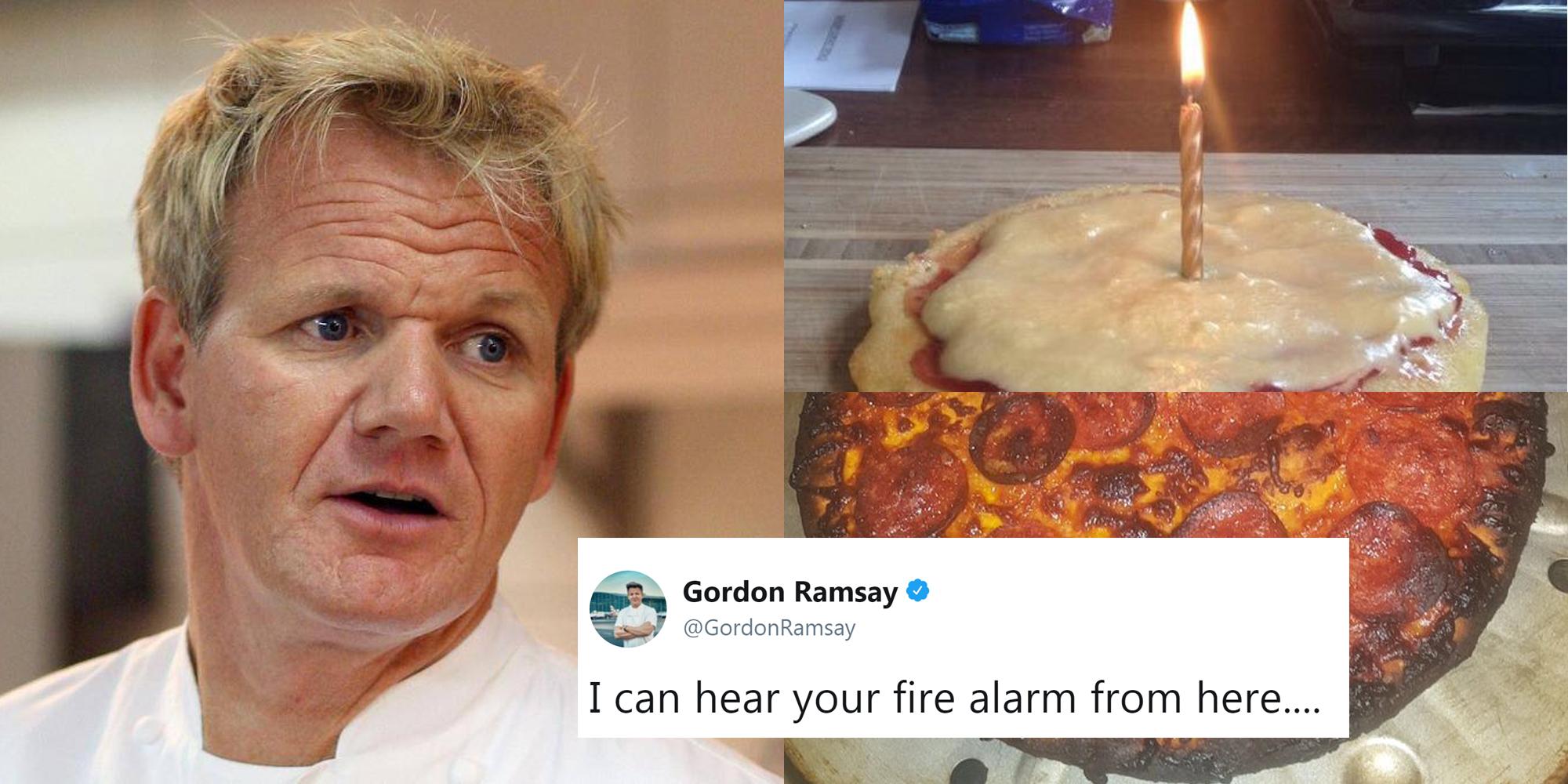 People are sending pictures of their cooking to Gordon Ramsay to rate and it's brutal ...2000 x 1000