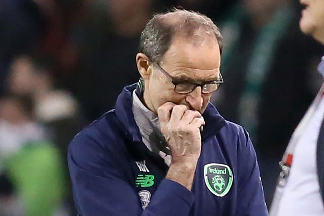 Martin O'Neill will consider his future after Ireland's hopes of being in next summer's World Cup were ended by Denmark