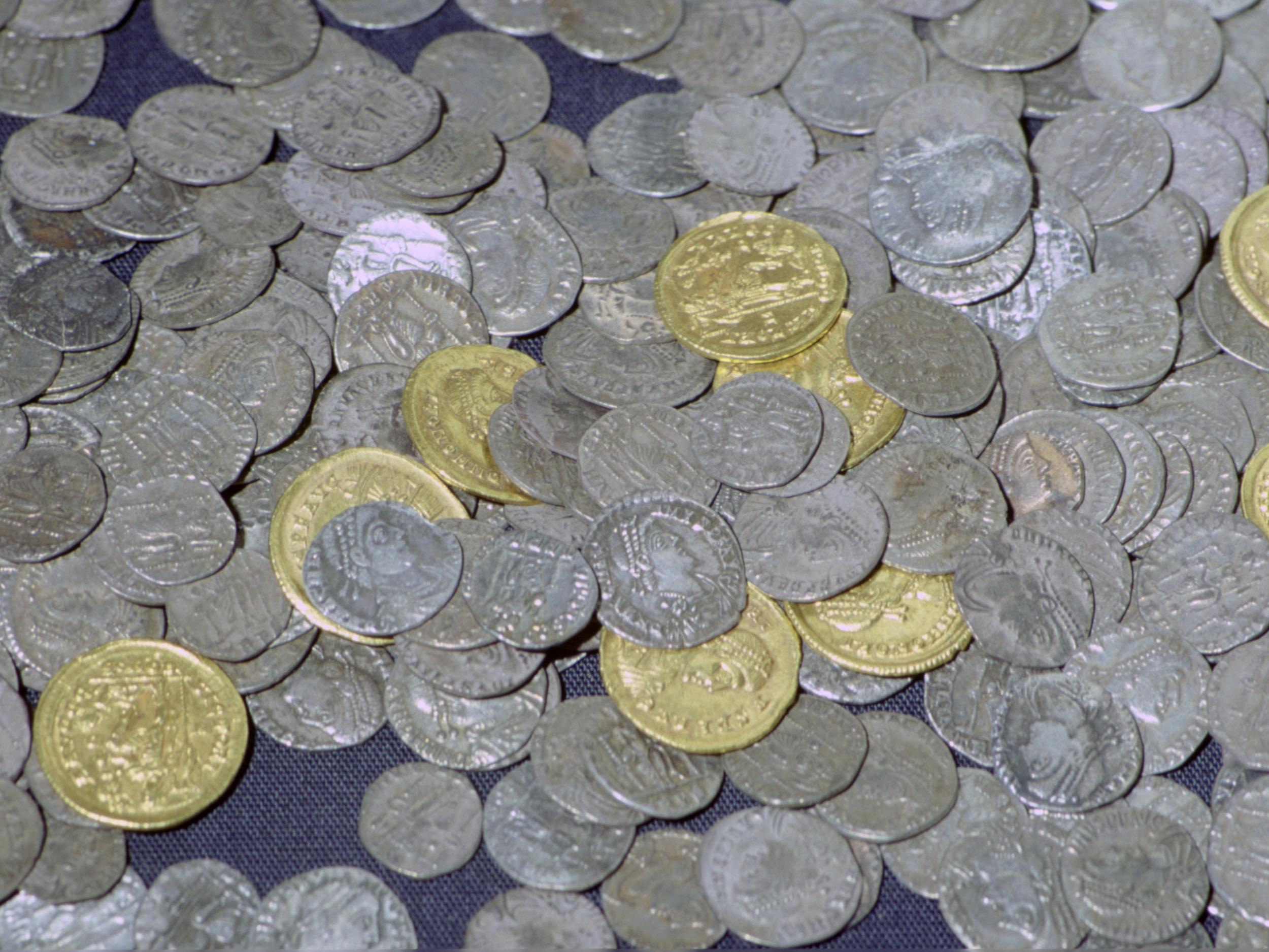 The Hoxne Hoard, the largest ever find of late-Roman artefacts in Britain, was valued at around £1.75m