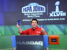 Papa Johns forced to apologise after CEO John Schnatter blames players' kneeling for poor pizza sales